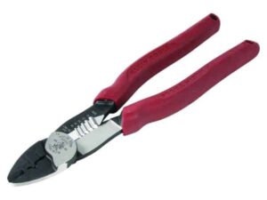 Forged Steel Crimper with Wire Cutter, Stripper