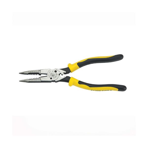 All-Purpose Needle Nose Pliers with Crimper 8.5-Inch J207 8CR KL1 Needle Nose Pliers with Crimper