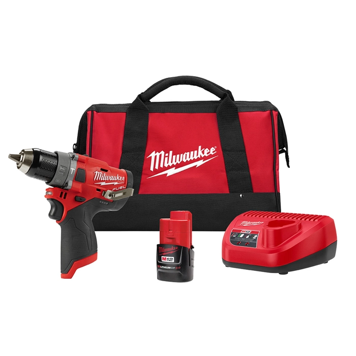 M12 1/2 in. Hammer Drill Kit FUEL Brushless 2504 21 600x600 2504-21 2504-21
