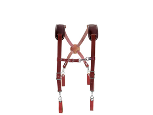 Leather Work Suspenders