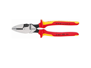 9 1/2" High Leverage Lineman's Pliers New England Head-1000V Insulated