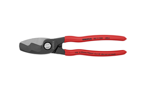 Cable Shears with Twin Cutting Edge - Plastic Dipped