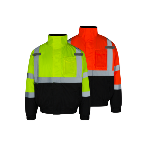 Bomber Jacket Full Zip ANSI Class 3 | OC Tool House