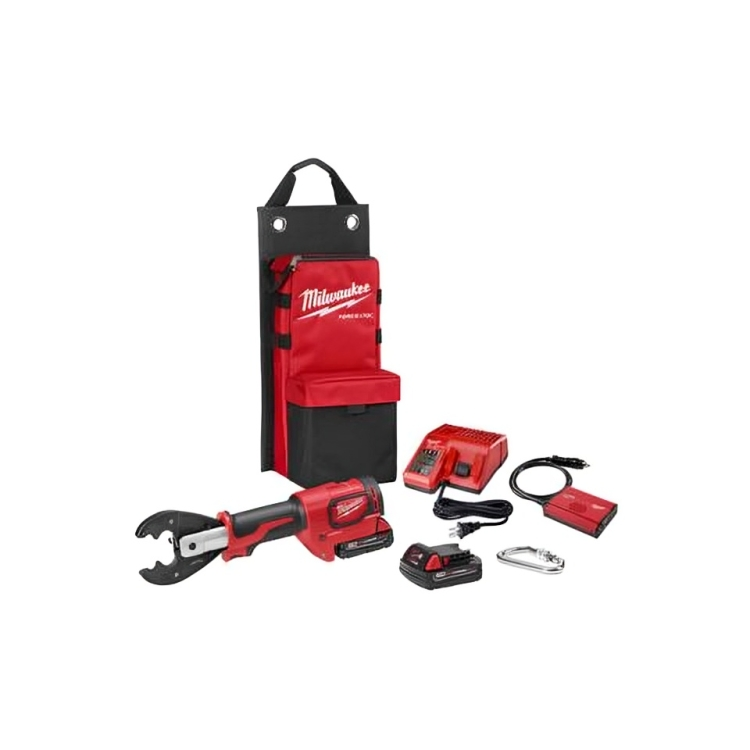 Milwaukee 2678-22Bg M18 Force Logic 6T Utility Crimping Kit With D3 Grooves And Fixed Bg Die 97F110Ed E2D8 4A4B B7Bc 57568Ddc5229 Milwaukee 2678-22Bg
