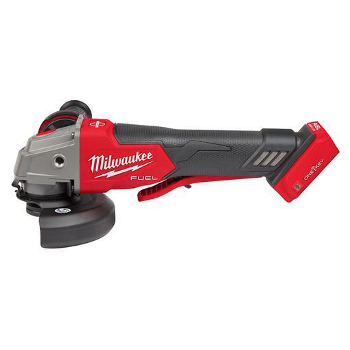MILWAUKEE 2882-20 M18 FUEL 4-1/2 in. / 5 in. BRAKING GRINDER W/ ONE-KEY PADDLE SWITCH, NO-LOCK cf0aa9b3 101b 46aa 8f11 117f1d64baf8 BRAKING GRINDER