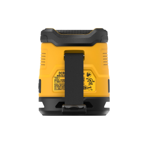 Dewalt Dcr008 Rechargeable Mini Bluetooth Speaker F63E5413 7B51 4Ecb Ba69 A6Ee37D7F831 Dewalt Dcr008 Rechargeable Mini Bluetooth Speaker - Image 2