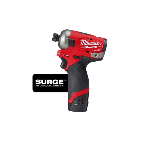Milwaukee 2551-22 M12 Fuel Surge 12V Lithium Brushless Cordless 1/4 In. Hex Impact Driver Compact Kit 1B53E85D Ebe5 44D4 8726 F1Dcbb799553 Milwaukee 2551-22 M12 Fuel Surge 12V Lithium Brushless Cordless 1/4 In. Hex Impact Driver Compact Kit - Image 2