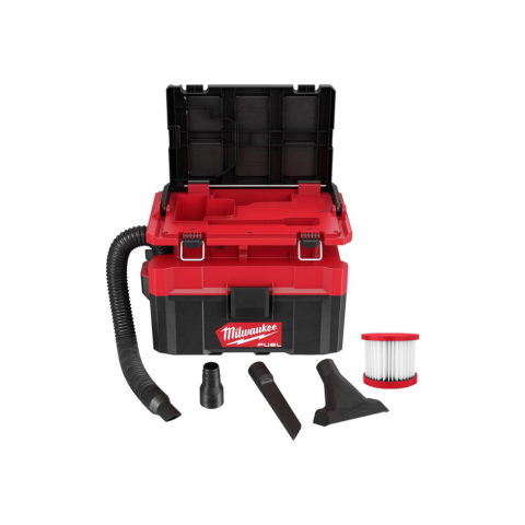 MILWAUKEE 0970-20 M18 18V Fuel Packout 2.5 Gallon Wet/Dry Vacuum (Tool Only) e41cf01e c6c4 4376 b6e4 bdcc423e7a05 MILWAUKEE 0970-20 M18 18V Fuel Packout 2.5 Gallon Wet/Dry Vacuum (Tool Only)