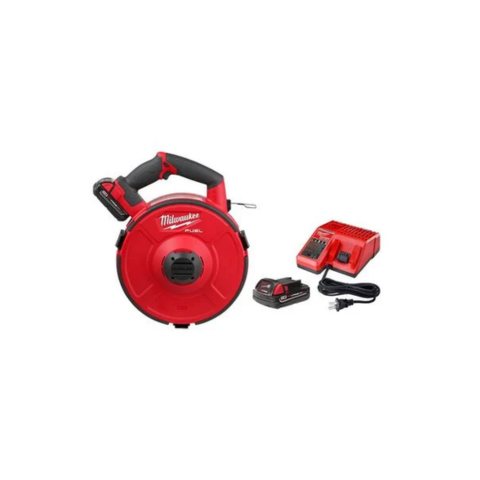 MILWAUKEE 2873A-22 M18 18V Fuel Angler 120 Ft. Steel Pulling Fish Tape Kit e78d8283 b8f1 4198 941c 15f7391bab23 MILWAUKEE 2873A-22