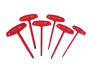 6PC T-Handle Hex Set