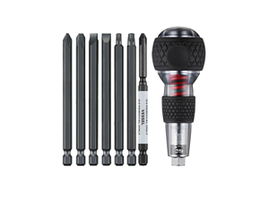VESSEL 238HWB7PU Impact & Out Screwdriver 7 Piece Bit Set