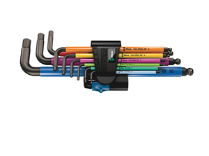 WERA 950/9 Hex Plus L-Key Set w/Ball End