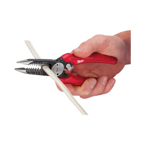 MILWAUKEE 48-22-3079 7.75 In. Combination Electricians 6-in-1 Wire Strippers Pliers 08d2aafb c3ed 4ec0 9ab6 bcfc383fcab1 MILWAUKEE 48-22-3079 7.75 In. Combination Electricians 6-in-1 Wire Strippers Pliers
