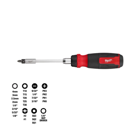 MILWAUKEE 48-22-2904 27-In-1 Ratcheting Multi-Bit Screwdriver 8141eb93 a707 4808 981d aec507a7f291 MILWAUKEE 48-22-2904