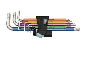 WERA 3950/9 Stainless Hex-Plus L-Key Set