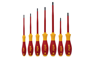 WIHA 32195 SlimLine Screwdriver 7PC Set - 1000V Insulated