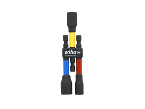 WIHA 70489 Color Coded Magnetic Nut Setter 3PC