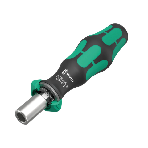 WERA 838 RA-S Hand Held Bit Holder With Ratchet Function ecb5715e 0363 44bd 8d10 e72ce76bd684 838 RA-S Hand Held Bit Holder With Ratchet Function