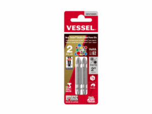 VESSEL Neck Torsion Double-Ended Power Bits For Philips and Torx Screws