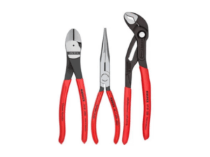 3 Pc Universal Pliers Set w/ Cobra Pliers