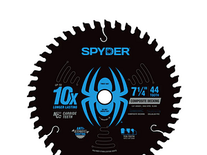 SPYDER 13019 Composite Decking Saw Blade