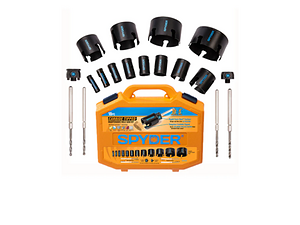 SPYDER Tungsten Carbide Tipped Hole Saw Kit