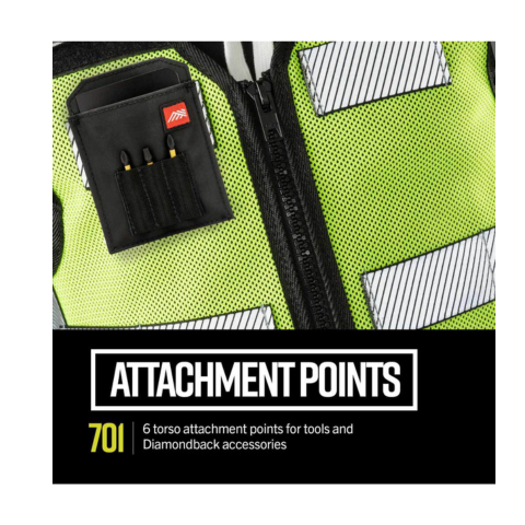 Diamondback 701 Nylon Tool Belt Vest Hi-Viz 00939De7 15B5 4389 8D00 8Be1E08E677D Diamondback 701 Nylon Tool Belt Vest Hi-Viz - Image 6